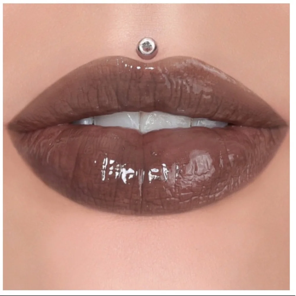 NEW! JEFFREE STAR THE GLOSS in UNTOUCHABLE Brown High Shine Lip Gloss Lip Stick
